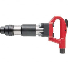 Chicago Pneumatic - 2,150 BPM, 1-1/8" Long Stroke, Air Chipping Hammer - Exact Tool & Supply