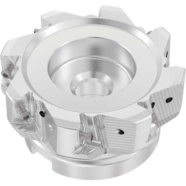Seco - Indexable Square-Shoulder Face Mills Cutting Diameter (Inch): 4 Cutting Diameter (Decimal Inch): 4.0000 - Exact Tool & Supply