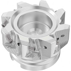 Seco - Indexable Square-Shoulder Face Mills Cutting Diameter (Inch): 3 Cutting Diameter (Decimal Inch): 3.0000 - Exact Tool & Supply
