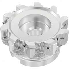Seco - Indexable Square-Shoulder Face Mills Cutting Diameter (Inch): 4 Cutting Diameter (Decimal Inch): 4.0000 - Exact Tool & Supply