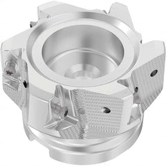 Seco - Indexable Square-Shoulder Face Mills Cutting Diameter (mm): 80.00 Cutting Diameter (Decimal Inch): 3.1497 - Exact Tool & Supply