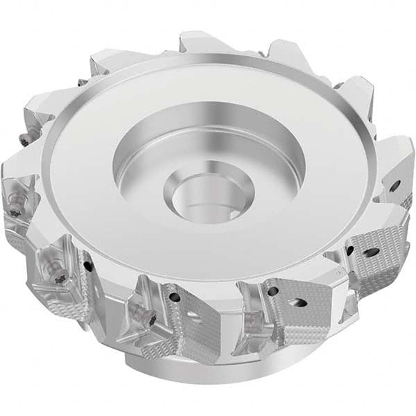 Seco - Indexable Square-Shoulder Face Mills Cutting Diameter (mm): 125.00 Cutting Diameter (Decimal Inch): 4.9213 - Exact Tool & Supply
