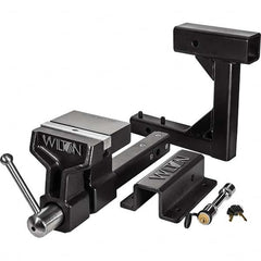 Wilton - 6" Jaw Width x 5-3/4" Jaw Opening, 5" Throat Depth, Bench & Pipe Combination Vise - Exact Tool & Supply