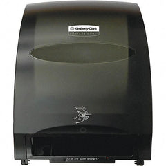 Kimberly-Clark Professional - Hands Free, Metal/Plastic Paper Towel Dispenser - 15.76" High x 12.7" Wide x 9.572" Deep, 1 Roll, Smoke (Color) - Exact Tool & Supply