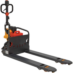 Vestil - Pallet Trucks/Jacks; Type: Electric Pallet Truck ; Load Capacity (Lb.): 2600.000 ; Overall Width (Inch): 27 ; Length of Forks (Inch): 48 ; Fork Width (Inch): 27 ; Low Height (Inch): 3-13/64 - Exact Tool & Supply