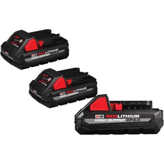 Milwaukee Tool - 18 Volt Lithium-Ion Power Tool Battery - Exact Tool & Supply