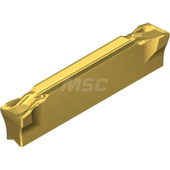 Grooving Insert: GCM3002CG AC830P, Solid Carbide Super FF Finish, Right Hand, 3 mm Cutting Width, 20 mm Max Depth, Series GND