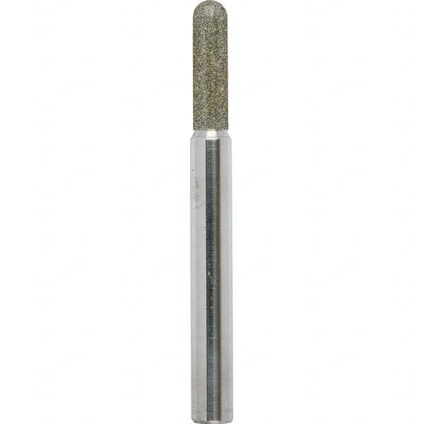 Strauss - Grinding Pins Abrasive Head Diameter (Decimal Inch): 0.375 Abrasive Head Diameter (Inch): 3/8 - Exact Tool & Supply