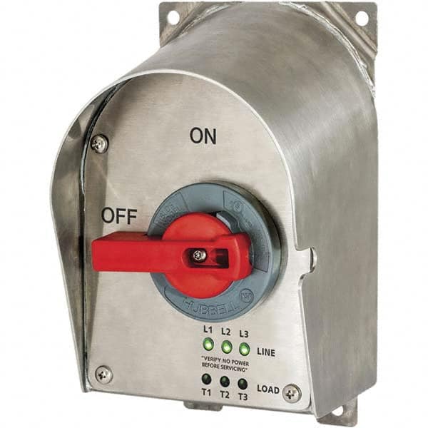 Hubbell Wiring Device-Kellems - Cam & Disconnect Switches Enclosure Type: Enclosed Fused: NonFused - Exact Tool & Supply