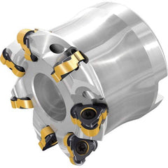 Iscar - Indexable Copy Face Mills Cutting Diameter (mm): 45.80 Cutting Diameter (Decimal Inch): 1.8030 - Exact Tool & Supply