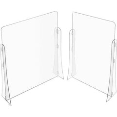 USA Sealing - 36" x 36" Partition & Panel System-Social Distancing Barrier - Exact Tool & Supply