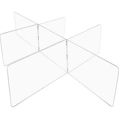 USA Sealing - 36" x 96" Partition & Panel System-Social Distancing Barrier - Exact Tool & Supply