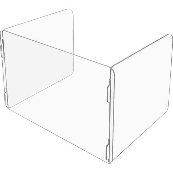 USA Sealing - 24" x 24" Partition & Panel System-Social Distancing Barrier - Exact Tool & Supply