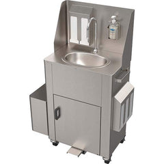 Acorn Engineering - Wash Fountain Accessories Type: Splash Guard w/Towel&Soap Dispensers For Use With: PS1000 Series Portable Sink - Exact Tool & Supply