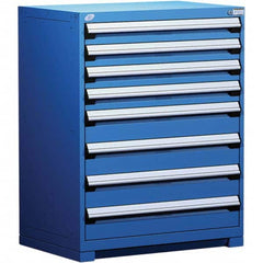Rousseau Metal - Modular Storage Cabinets Number of Drawers: 8.000 Height (Inch): 46 - Exact Tool & Supply