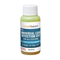 Leak Finder - Automotive Leak Detection Dyes Applications: Refrigeration Container Size: 1 oz. - Exact Tool & Supply