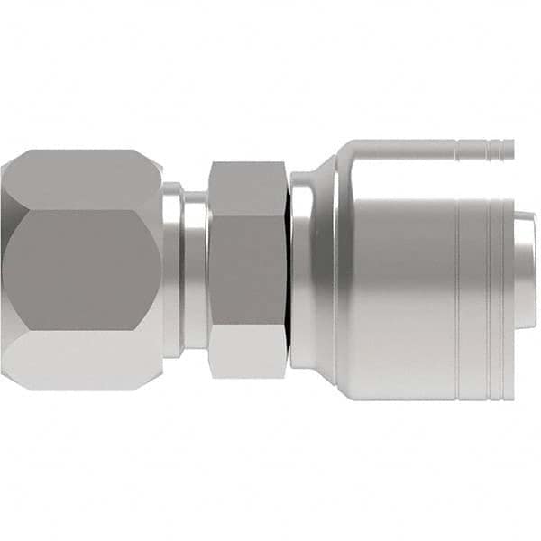 Eaton - Hydraulic Hose Fittings & Couplings Type: Flareless Tube Rigid Ermeto 7000 Series Hose Diameter: 1/2 (Inch) - Exact Tool & Supply