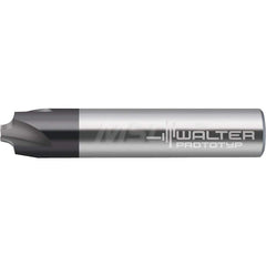 Corner Rounding End Mill: 3 Flutes 57″ OAL, 6″ Shank Dia