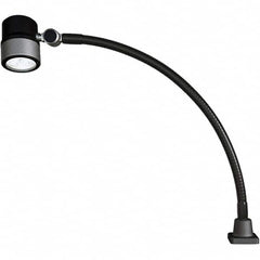 Waldmann Lighting - Machine Lights Machine Light Style: Spot with Gooseneck Mounting Type: Attachable Base - Exact Tool & Supply