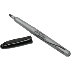 Ability One - Markers & Paintsticks; Type: Permanent Marker ; Color: Black ; Ink Type: Water Base ; Tip Type: Fine Point - Exact Tool & Supply