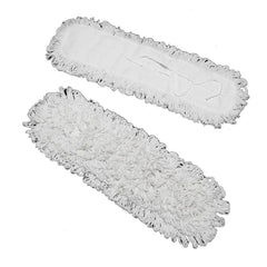 Ability One - Wet Mop Heads & Pads; Style: Loop End ; Material: Yarn ; Approximate Weight (oz.): 16 ; Mop Color: White ; Headband Size (Inch): 5 ; Connection Type: Slip-on - Exact Tool & Supply