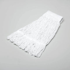Ability One - Wet Mop Heads & Pads; Style: Loop End ; Material: Rayon; Acrylic; PET ; Approximate Weight (oz.): 20 ; Mop Color: White ; Headband Size (Inch): 5-1/2 ; Connection Type: Clamp Jaw - Exact Tool & Supply