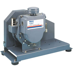 Welch - Rotary Vane-Type Vacuum Pumps; Horsepower: N/A ; Voltage: N/A ; Cubic Feet per Minute: 17.70 ; Length (Decimal Inch): 26.0000 ; Width (Decimal Inch): 12.3000 ; Height (Inch): 18.8 - Exact Tool & Supply