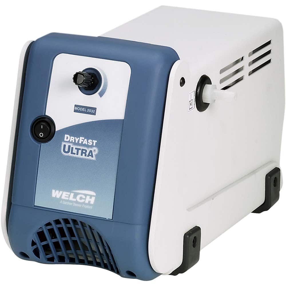 Welch - 0.2 hp 115V Oil-less Diaphragm Compressor - Exact Tool & Supply