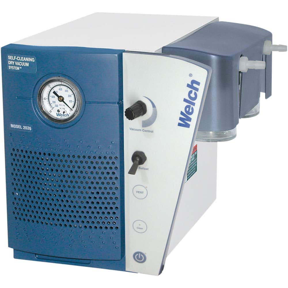 Welch - 0.2 hp 115V Oil-less Diaphragm Compressor - Exact Tool & Supply