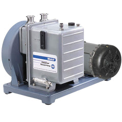Welch - Rotary Vane-Type Vacuum Pumps; Horsepower: 0.5 ; Voltage: 115/230V ; Cubic Feet per Minute: 5.60 ; Length (Decimal Inch): 20.0000 ; Width (Decimal Inch): 12.0000 ; Height (Inch): 15 - Exact Tool & Supply