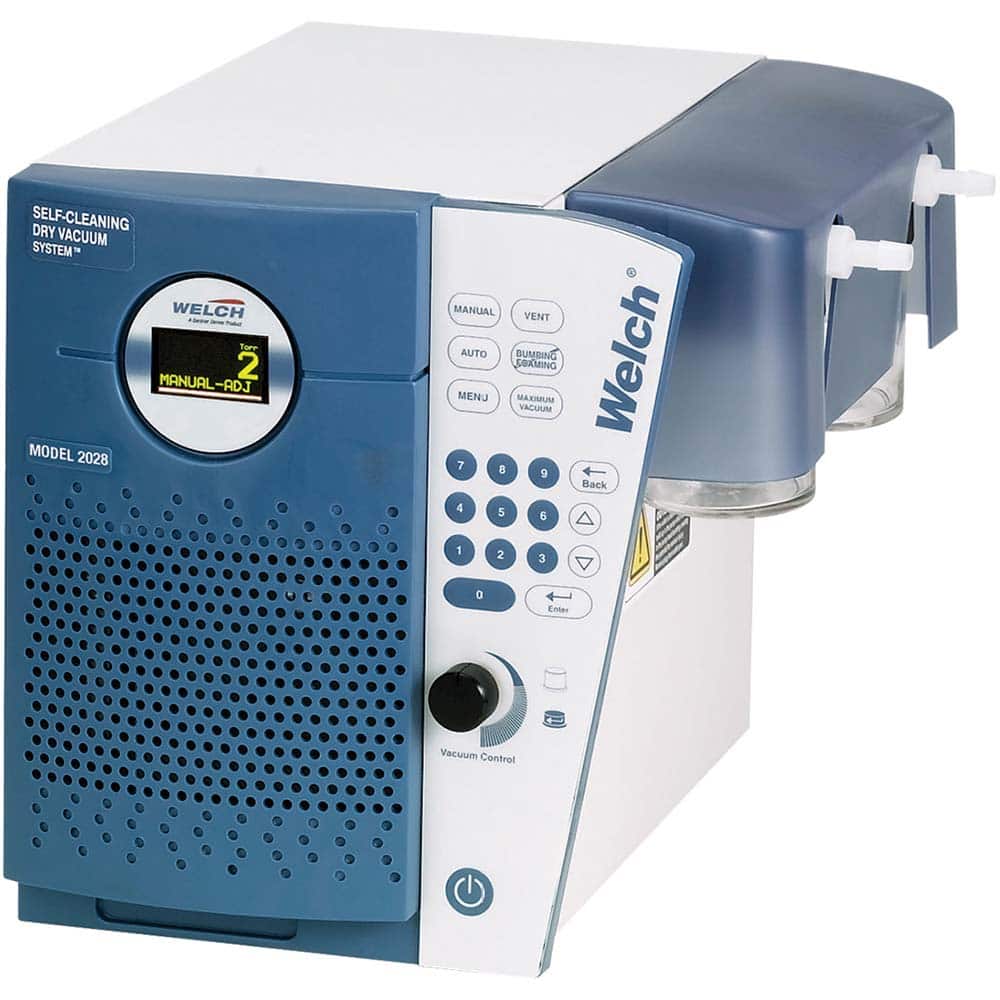 Welch - 0.2 hp 115V Oil-less Diaphragm Compressor - Exact Tool & Supply