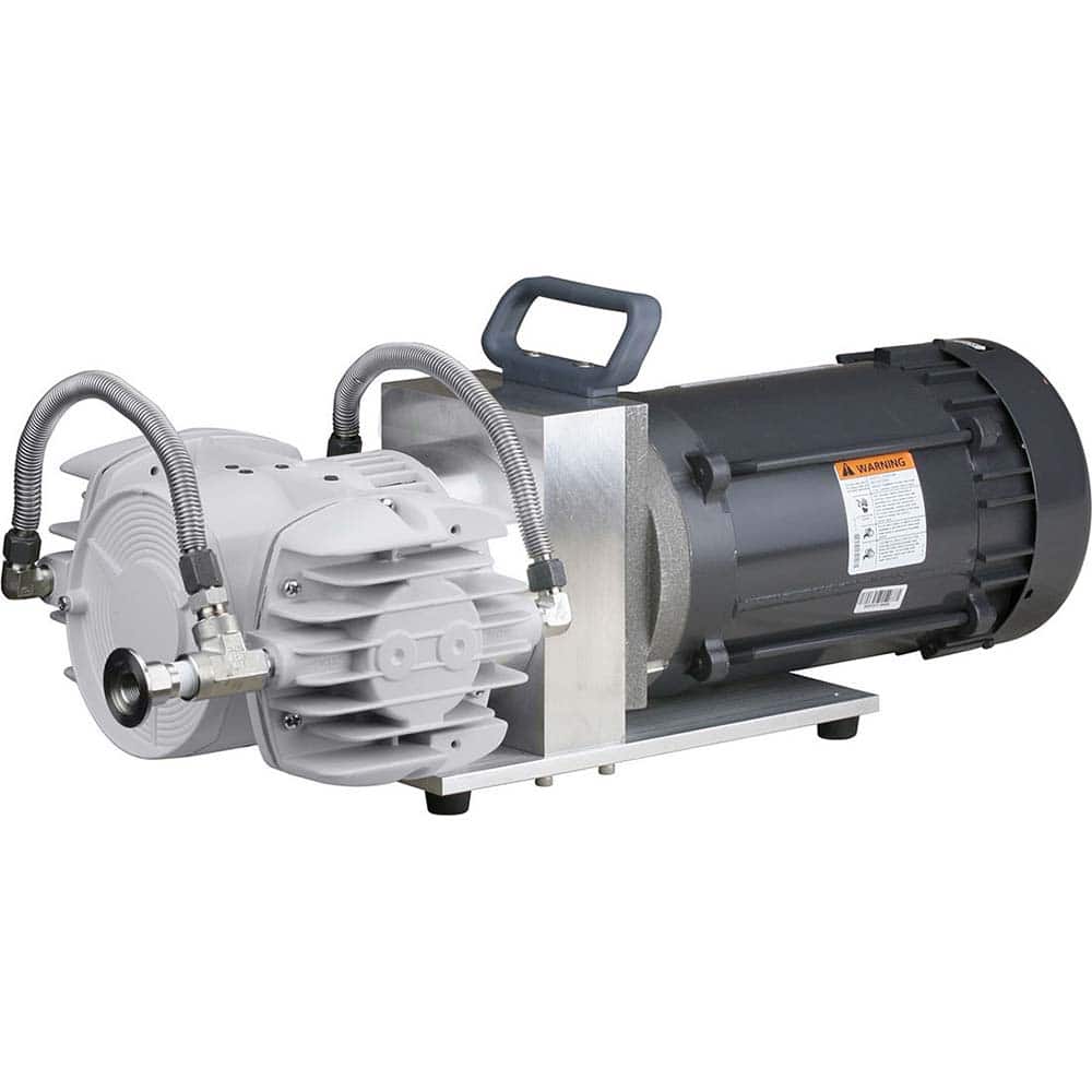 Welch - 1/2 hp 115/230V Oil-less Diaphragm Compressor - Exact Tool & Supply