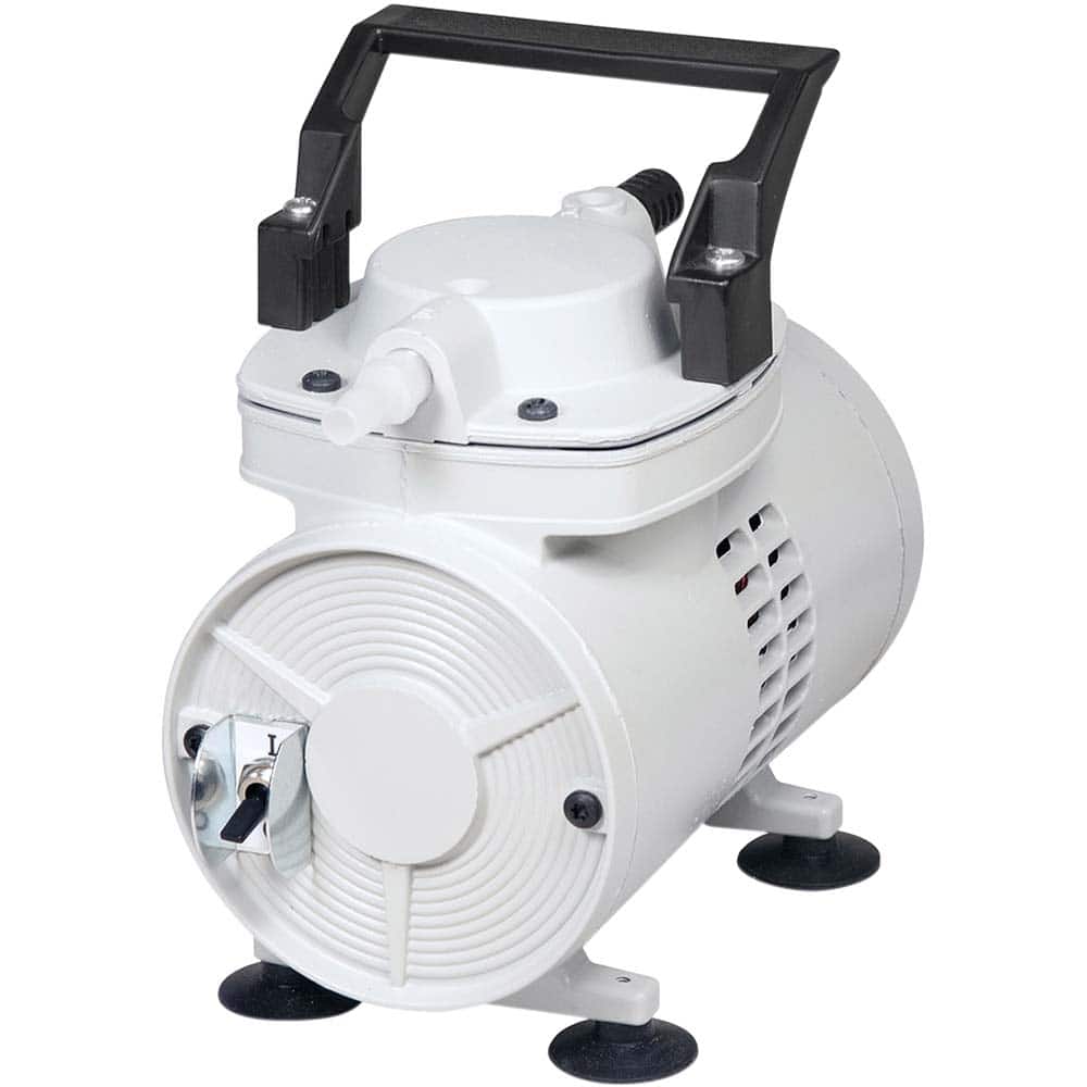 Welch - 0.07 hp 115V Oil-less Diaphragm Compressor - Exact Tool & Supply
