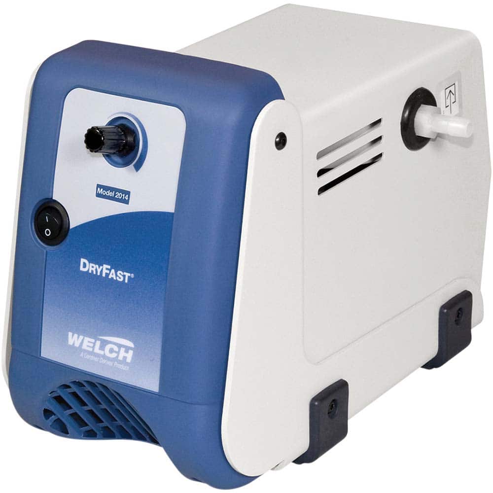 Welch - 0.2 hp 115V Oil-less Diaphragm Compressor - Exact Tool & Supply