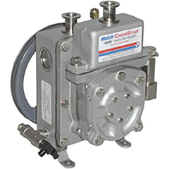 Welch - Rotary Vane-Type Vacuum Pumps; Horsepower: N/A ; Voltage: N/A ; Cubic Feet per Minute: 0.90 ; Length (Decimal Inch): 8.9000 ; Width (Decimal Inch): 9.0000 ; Height (Inch): 12.56 - Exact Tool & Supply