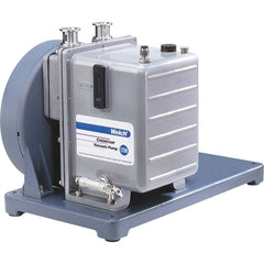 Welch - Rotary Vane-Type Vacuum Pumps; Horsepower: N/A ; Voltage: N/A ; Cubic Feet per Minute: 10.60 ; Length (Decimal Inch): 20.0000 ; Width (Decimal Inch): 14.0000 ; Height (Inch): 15.4 - Exact Tool & Supply