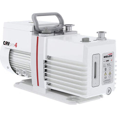 Welch - Rotary Vane-Type Vacuum Pumps; Horsepower: 0.5 ; Voltage: 230V ; Cubic Feet per Minute: 2.80 ; Length (Decimal Inch): 15.1000 ; Width (Decimal Inch): 6.1000 ; Height (Inch): 9.2 - Exact Tool & Supply