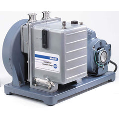 Welch - Rotary Vane-Type Vacuum Pumps; Horsepower: 1 ; Voltage: 230 V ; Cubic Feet per Minute: 10.60 ; Length (Decimal Inch): 20.0000 ; Width (Decimal Inch): 14.0000 ; Height (Inch): 15.4 - Exact Tool & Supply