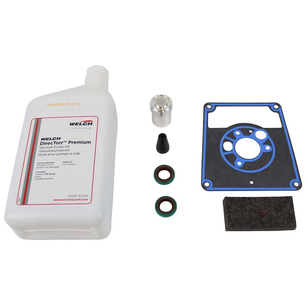 Welch - Air Compressor & Vacuum Pump Accessories; Type: Lip Seal Shaft Kit ; For Use With: 8905/8910 - Exact Tool & Supply