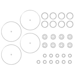 Welch - Air Compressor & Vacuum Pump Accessories; Type: Diaprhm Pump Service Kit ; For Use With: 1201E/901Z/601T/301V - Exact Tool & Supply