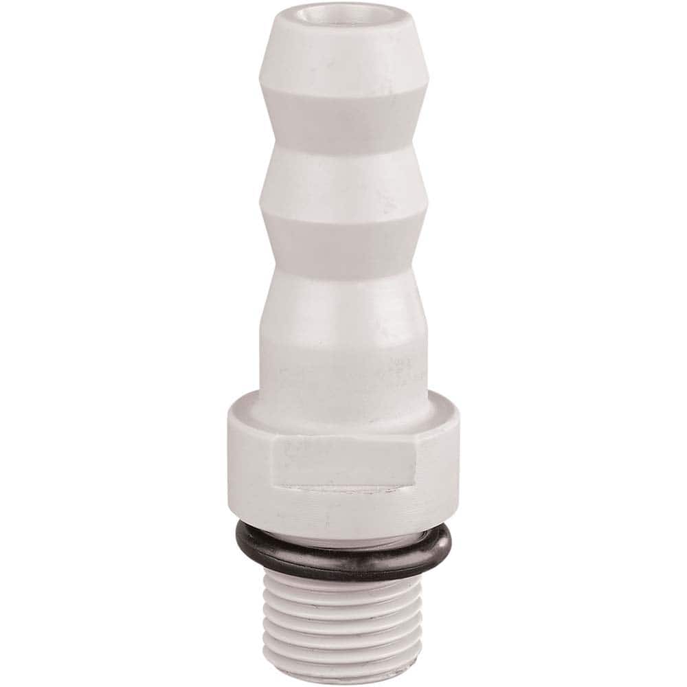 Welch - Air Compressor & Vacuum Pump Accessories; Type: Barb To Thread Connector ; For Use With: DN8 to 1/4" Mae - Exact Tool & Supply