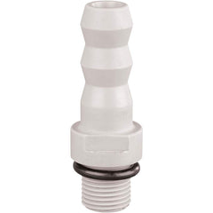 Welch - Air Compressor & Vacuum Pump Accessories; Type: Barb To Thread Connector ; For Use With: DN8 to 1/4" Mae - Exact Tool & Supply