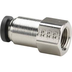 Parker - Metal Push-To-Connect Tube Fittings Type: Male Swivel Branch Tee Tube Outside Diameter (Inch): 1/4 - Exact Tool & Supply