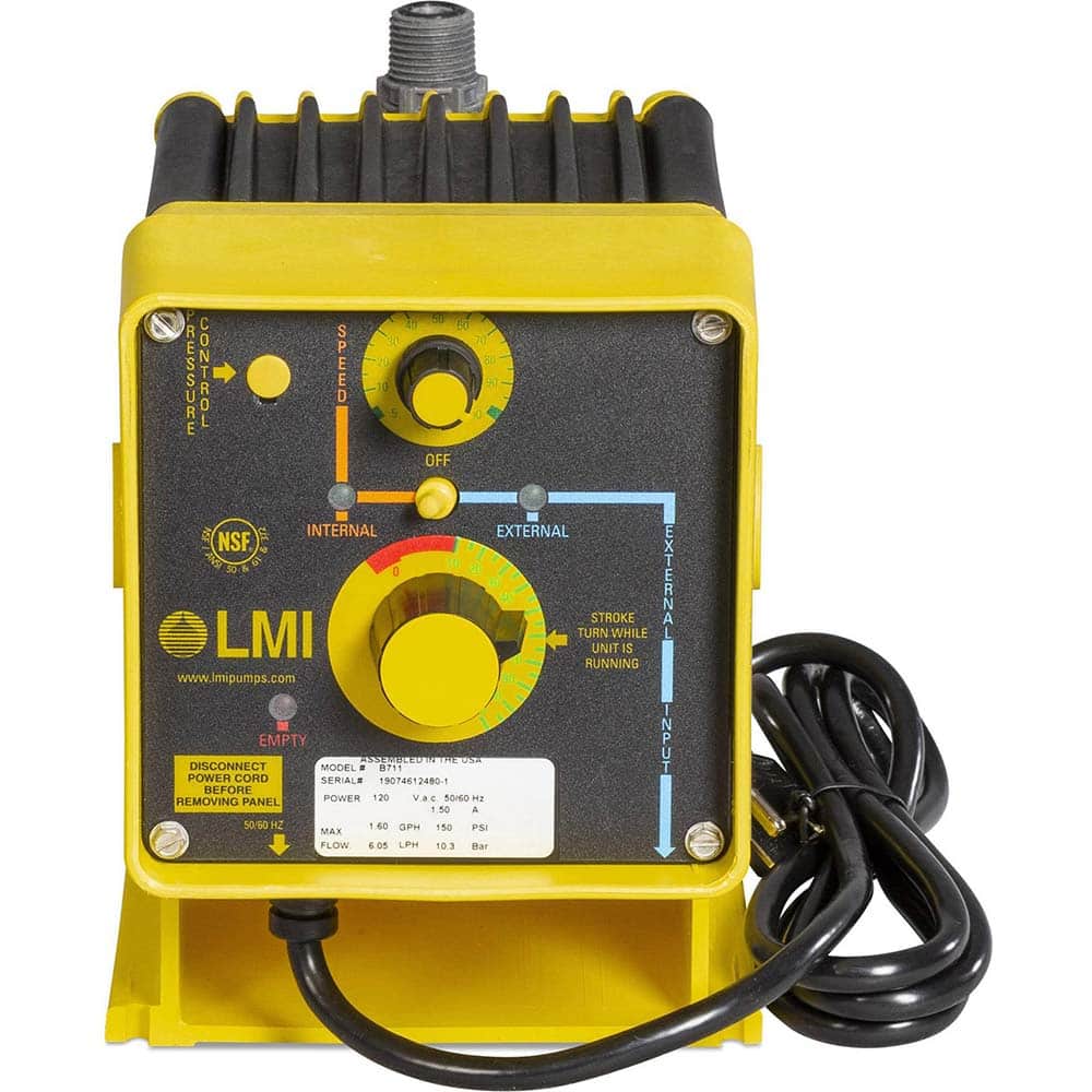 LMI - Metering Pumps Type: Chemical GPH: 8.000 - Exact Tool & Supply