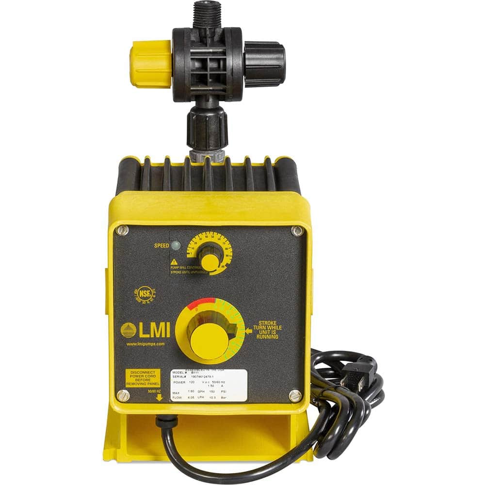 LMI - Metering Pumps Type: Chemical GPH: 7.000 - Exact Tool & Supply