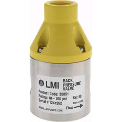 LMI - Metering Pump Accessories Type: Back Pressure Valve For Use With: Metering Pumps - Exact Tool & Supply
