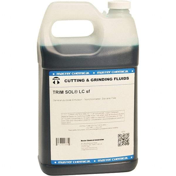 Master Fluid Solutions - 1 Gal Jug Cutting & Grinding Fluid - Liquid - Exact Tool & Supply