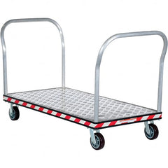 Vestil - 3,600 Lb Capacity Aluminum Platform Truck - Exact Tool & Supply