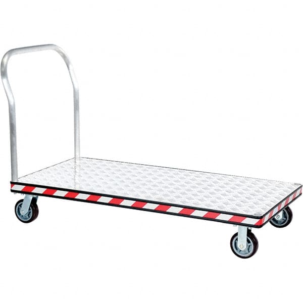 Vestil - 3,600 Lb Capacity Aluminum Platform Truck - Exact Tool & Supply