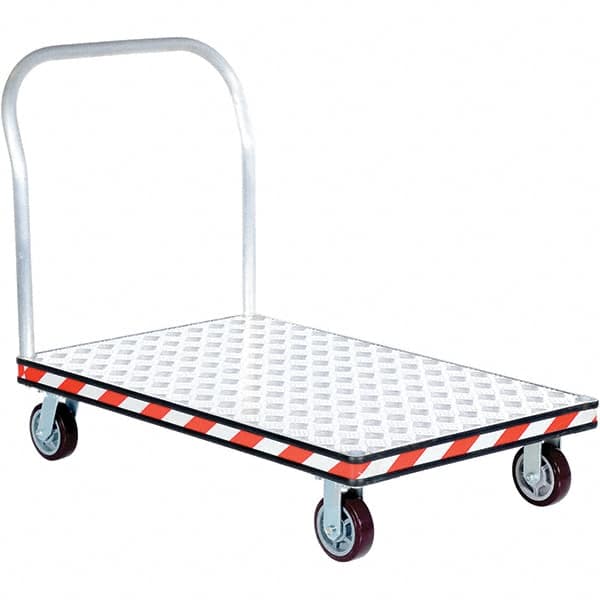 Vestil - 3,600 Lb Capacity Aluminum Platform Truck - Exact Tool & Supply
